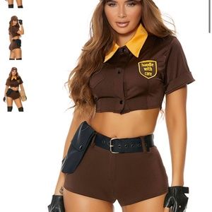 SEXY PACKAGE DELIVERY COSTUME